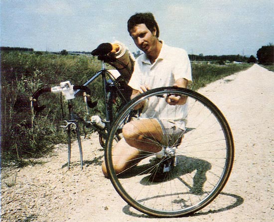 Tom could handle any minor repairs, like changing a tire!